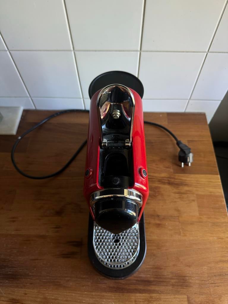 Krups Nespresso CitiZ XN7415 - Rode Nespresso Machine, Witgoed en Apparatuur, Koffiezetapparaten, Gebruikt, Espresso apparaat