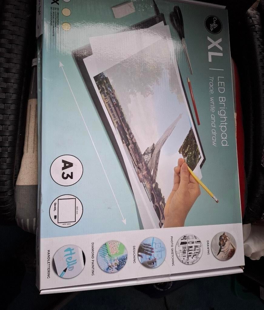 Nieuwe Crafts & Co XL LED Brightpad A3, Ophalen of Verzenden, Nieuw, Overige typen
