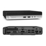 HP Prodesk 400 G3 Mini PC, HP Prodesk, 256 GB, 2 tot 3 Ghz, 8 GB
