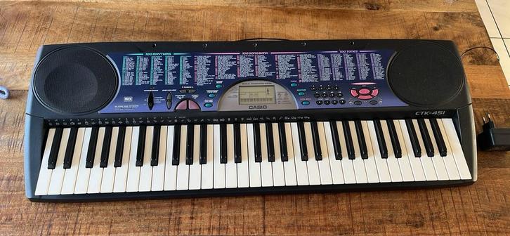 Casio  CTK-451, Muziek en Instrumenten, Keyboards, Gebruikt, 61 toetsen, Casio, Ophalen