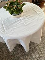 Groot rond wit tafelkleed, Huis en Inrichting, Ophalen of Verzenden, Gebruikt, Rond, Binnen