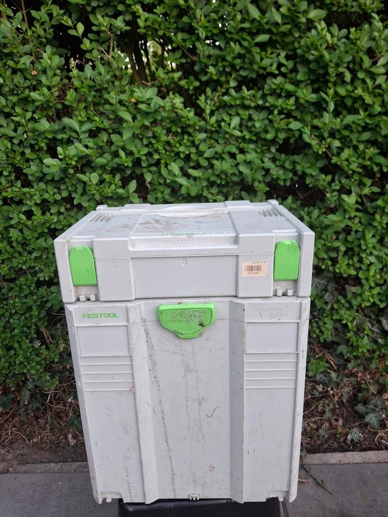 Festool Systainers 2 stuks, Ophalen, Gebruikt