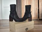 Shabbies laarzen zgan zwart 37, Zwart, Lage of Enkellaarzen, Ophalen of Verzenden, Zo goed als nieuw