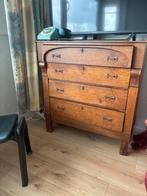 Antieke houten kast met lades, Ophalen