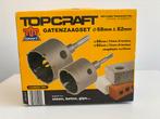 Topcraft Gatenzaagset Ø 68mm & 82mm, Ophalen, Gebruikt, Overige typen, 30 tot 70 mm