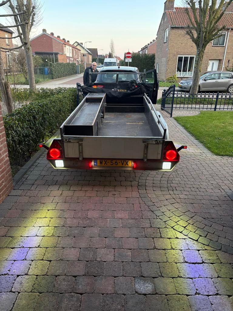 Mooie 2-asser aanhanger te koop!, Auto diversen, Aanhangers en Bagagewagens, Ophalen, Gebruikt
