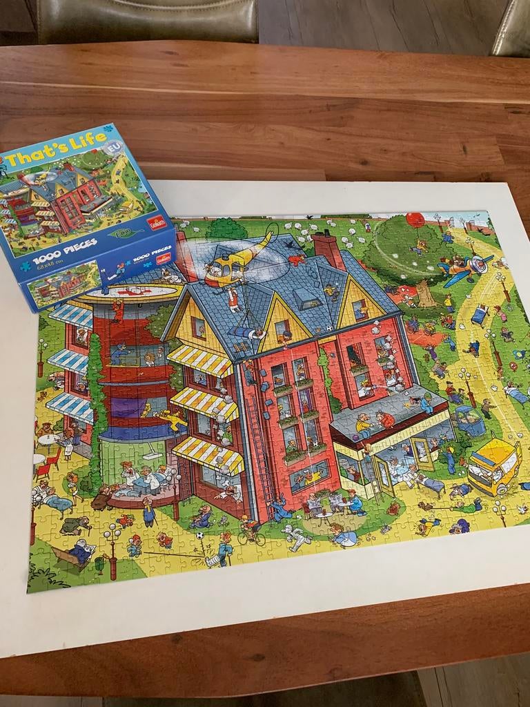 Puzzel thats life ziekenhuis #71328, Ophalen of Verzenden, 500 t/m 1500 stukjes, Zo goed als nieuw
