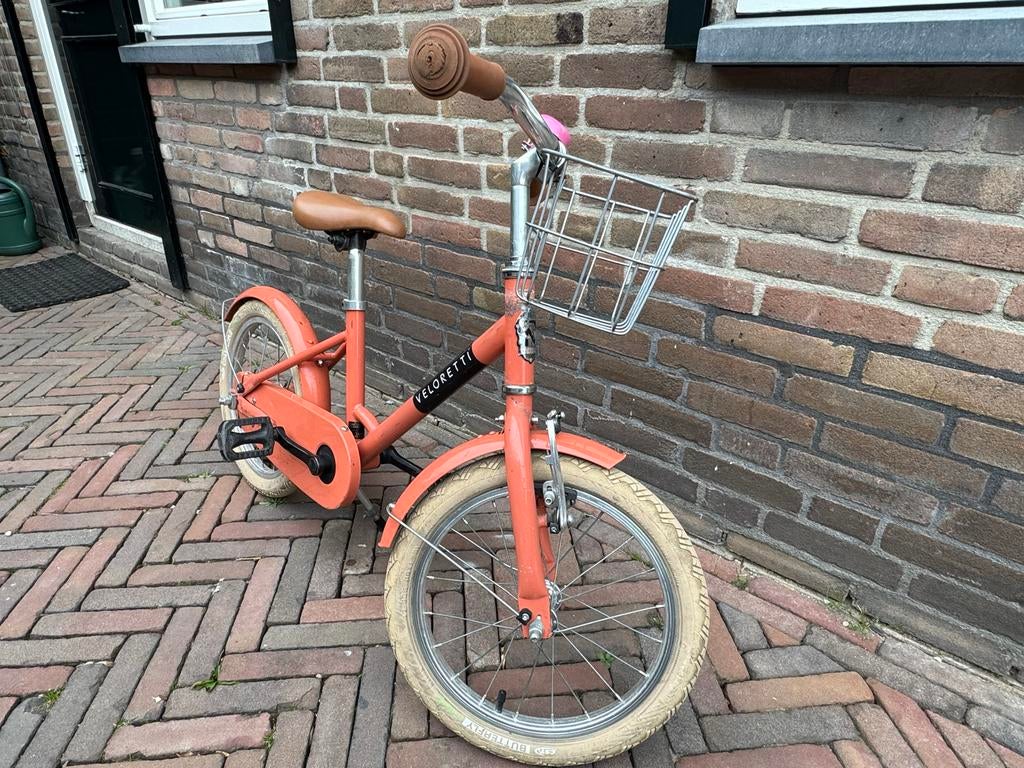 Veloretti kinderfietsje 16 inch, Fietsen en Brommers, Fietsen | Kinderfietsjes, Gebruikt, 16 tot 20 inch, Ophalen of Verzenden