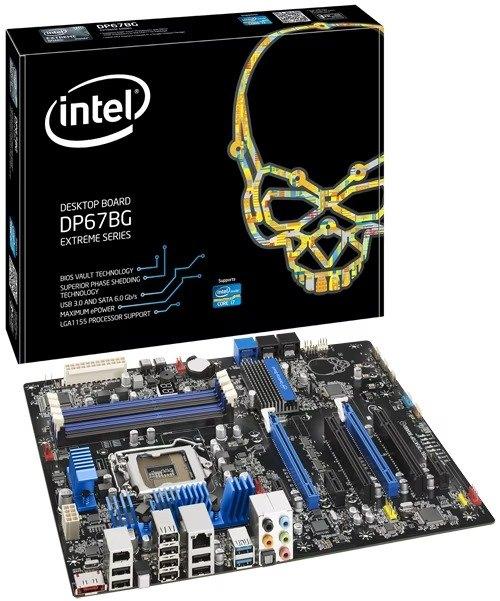 Intel Desktop Board DP67BG Moederbord, Computers en Software, Moederborden, DDR3, Ophalen of Verzenden, Zo goed als nieuw, ATX