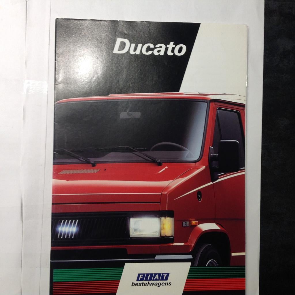 Fiat Ducato en Fiat Talento folder NED 28 blz 1991, Ophalen of Verzenden, Nieuw, Overige merken