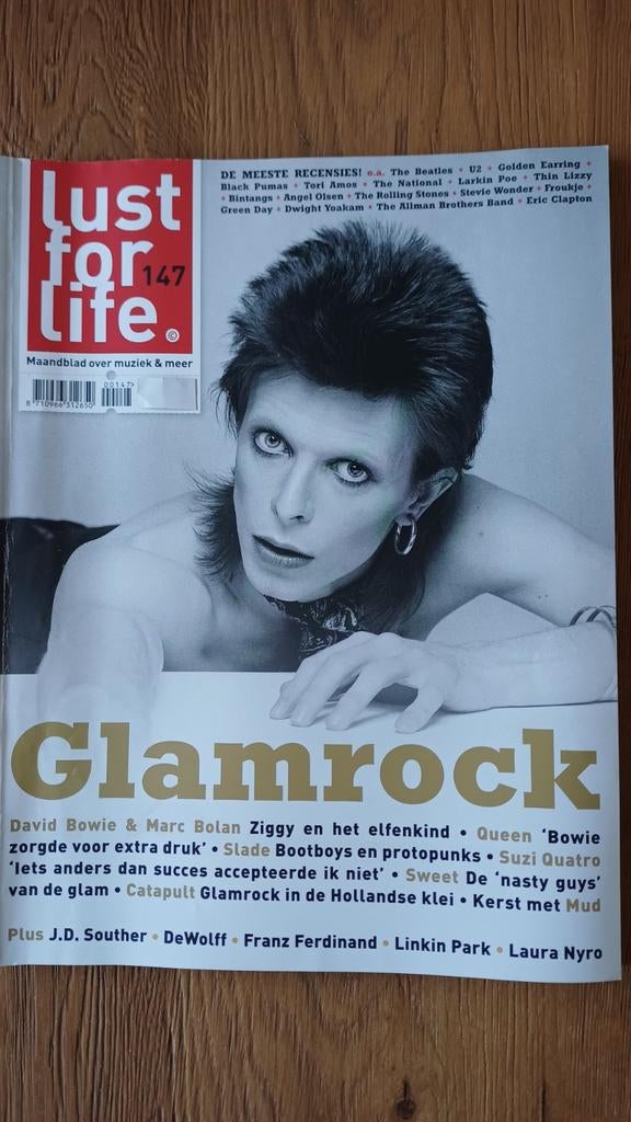 Lust for Life -David Bowie., Boeken, Tijdschriften en Kranten, Zo goed als nieuw, Muziek, Film of Tv, Ophalen of Verzenden