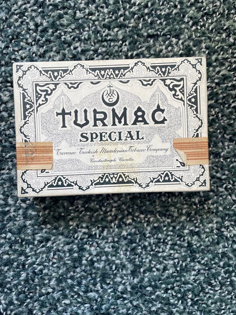 Vintage Turmac Special Sigarettenpakje - Constantinople, Verzamelen, Ophalen of Verzenden, Gebruikt, Tabaksdoos of Verpakking
