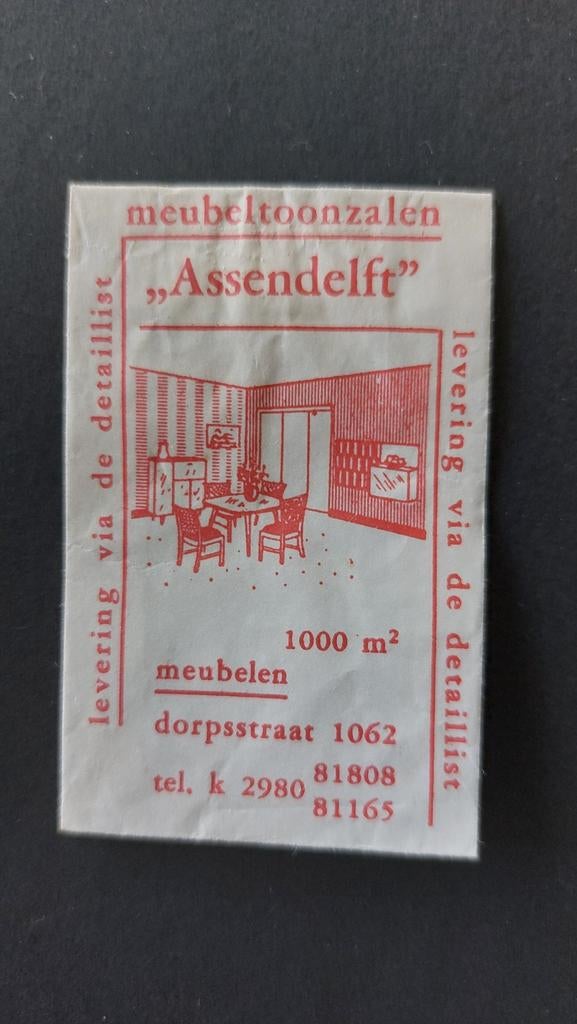 "Assendelft" meubeltoonzalen, Verzenden, Nederland