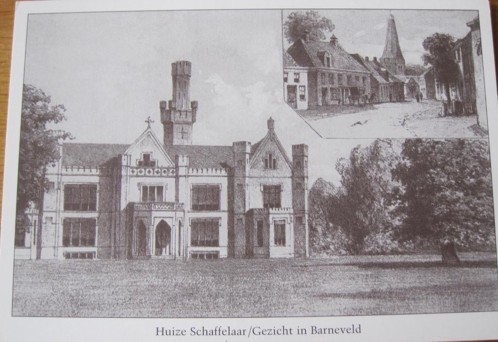 Huize Schaffelaar - gezicht op Barneveld - nieuw, Verzenden, 1980 tot heden, Ongelopen, Gelderland