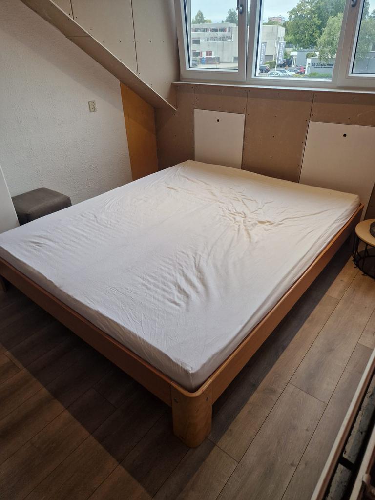 Auping bed 180x210 cm - Tweepersoonsbed, Ophalen, Gebruikt, 210 cm, Tweepersoons