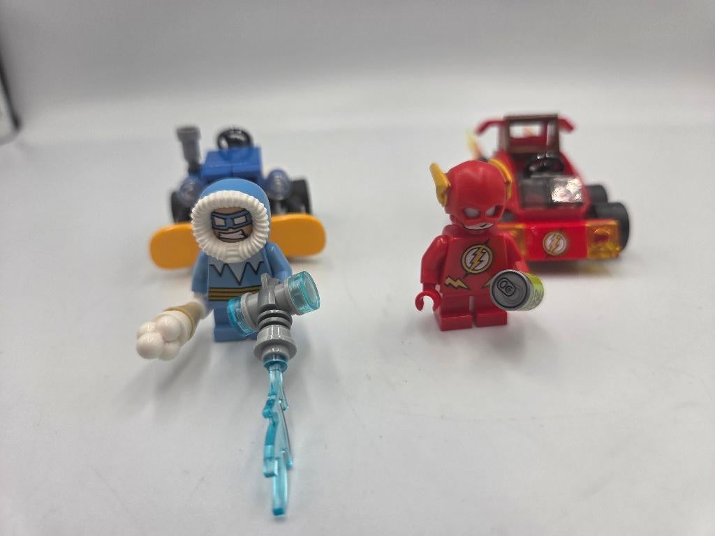 Lego 76063 Mighty Micros:The Flash vs.Captain Cold, Ophalen of Verzenden, Zo goed als nieuw, Complete set, Lego