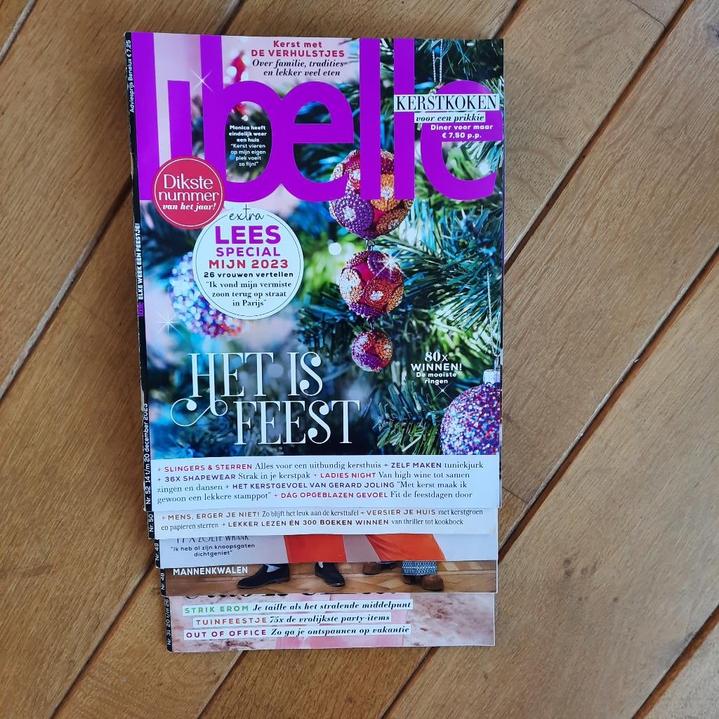LIBELLE damesblad jaargang 2023 - 6 stuks -, Boeken, Tijdschriften en Kranten, Ophalen of Verzenden, Gelezen, Damesbladen