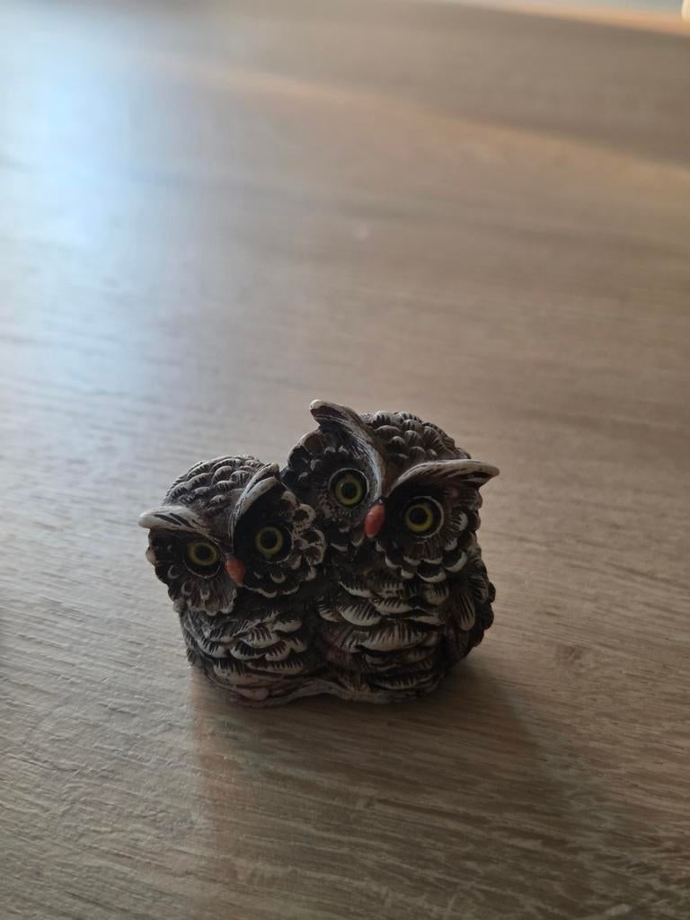 Uil beeldje steen, Verzamelen, Beelden en Beeldjes, Ophalen of Verzenden, Zo goed als nieuw, Dier