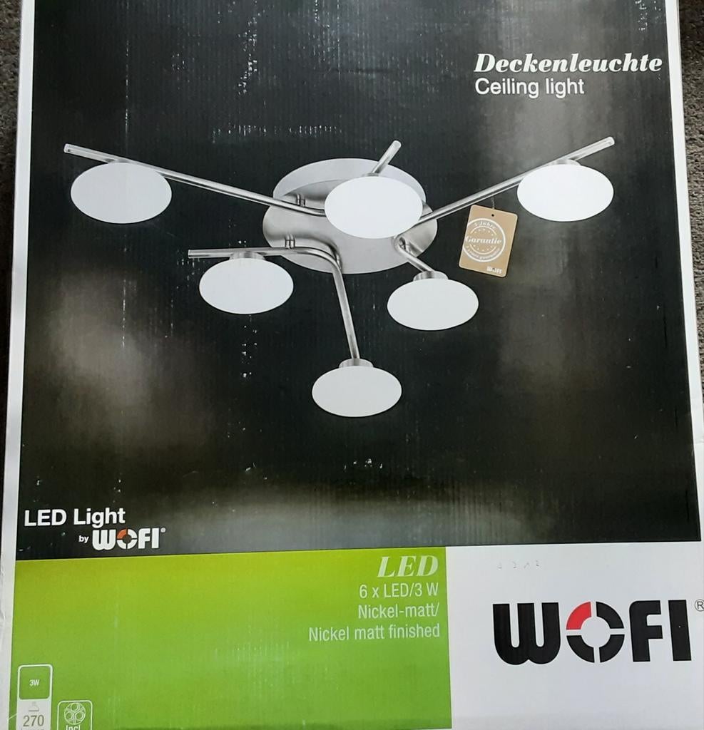 Plafondlamp nieuw, Led-lamp, Minder dan 30 watt, Nieuw, E27 (groot)