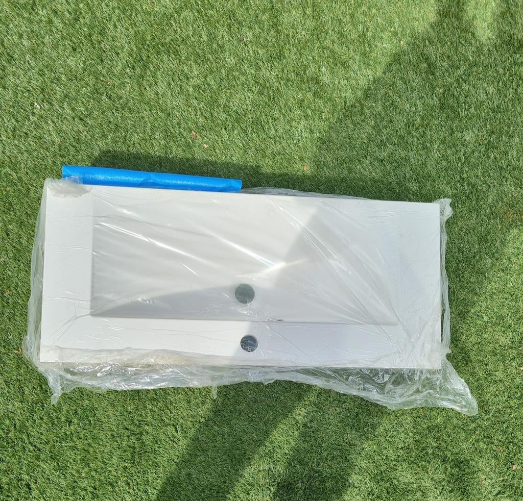 Nieuwe wastafel wit 800 x 350, Ophalen, Nieuw, Wastafel