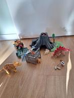 Playmobil vulkaan en dinosauriërs, Ophalen of Verzenden