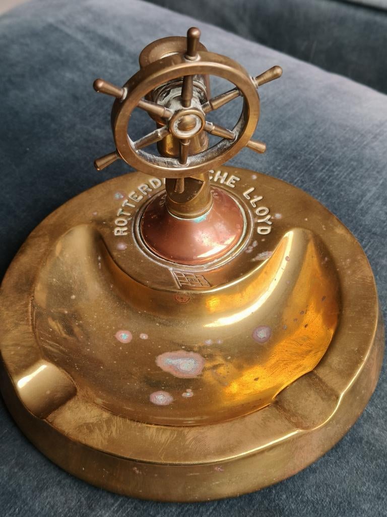 ROTTERDAMSCHE LLOYD, SIGARENKNIJPER, KOPER., Verzamelen, Scheepvaart, Ophalen of Verzenden, Gebruikt