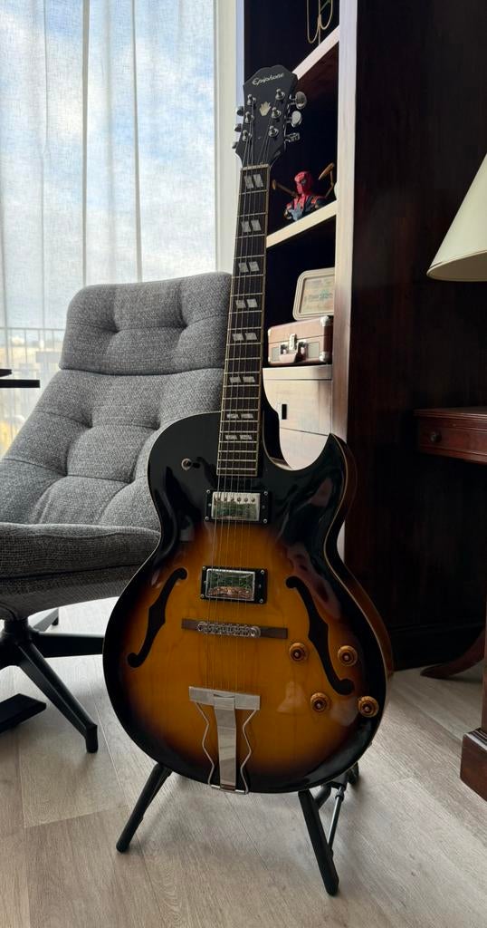 Epiphone ES-175 VS Limited Edition – Vintage Sunburst (2006), Muziek en Instrumenten, Ophalen of Verzenden, Hollow body, Epiphone