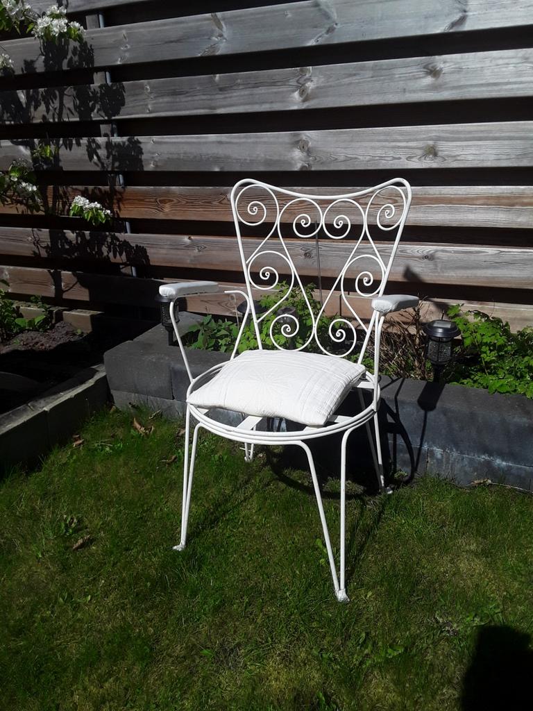 Metalen stoel, Ophalen of Verzenden