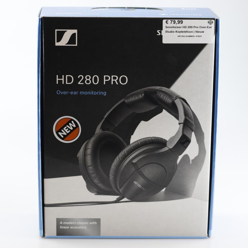 Sennheiser HD 280 Pro Over-Ear Studio Koptelefoon | Nieuw, Sennheiser, Zo goed als nieuw, https://www.sennheiser.com/global-contact