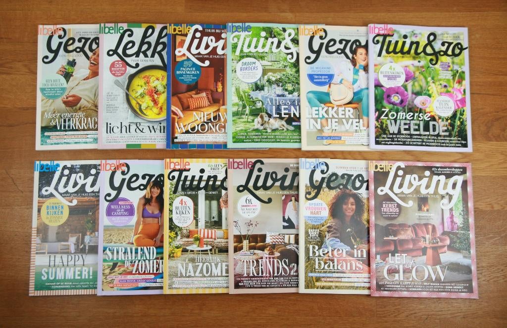 Libelle SPECIALS jaargang 2024 - 12x Gezond, Lekker, Living, Boeken, Tijdschriften en Kranten, Ophalen of Verzenden, Zo goed als nieuw