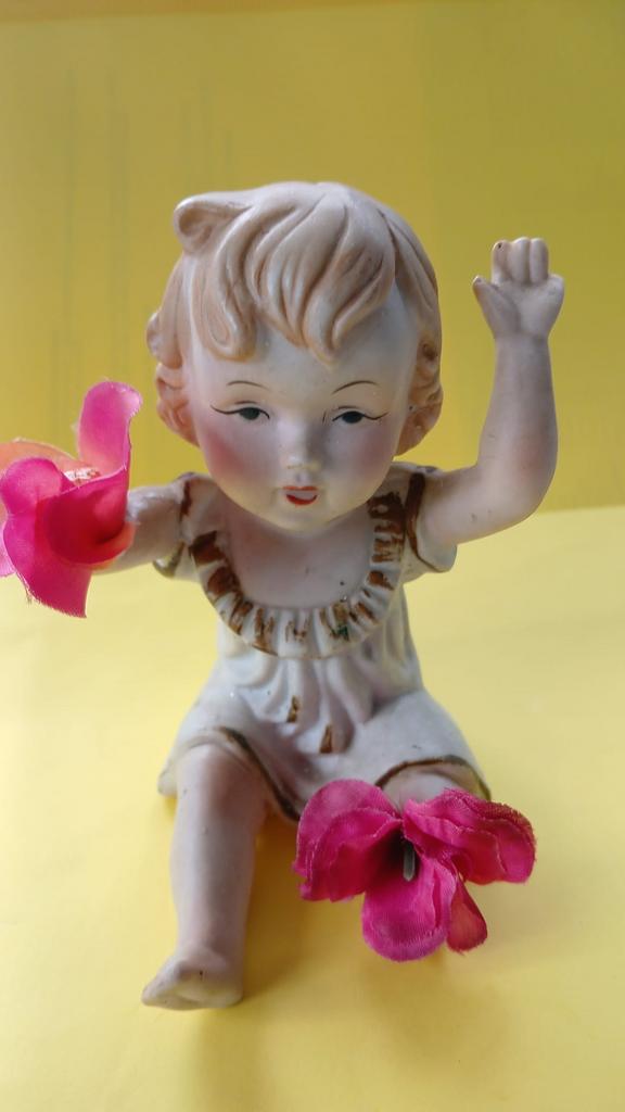 Porselein Bisque, Ophalen of Verzenden, Zo goed als nieuw, Mens