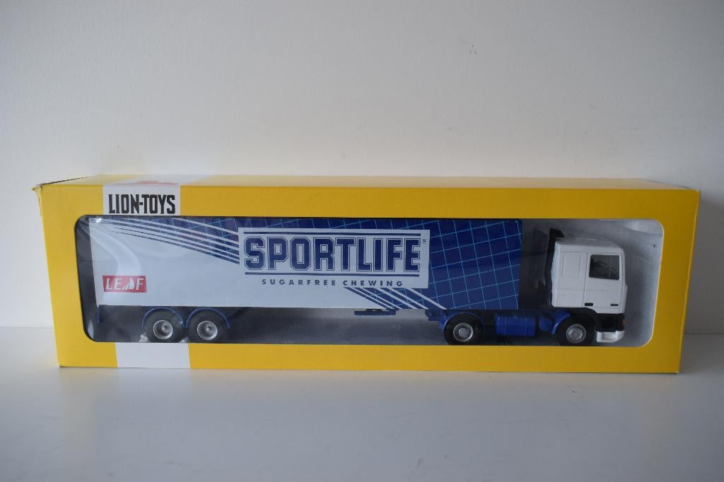 TE KOOP LION TOYS DAF 95, Ophalen of Verzenden, Zo goed als nieuw, Bus of Vrachtwagen, Lion Toys