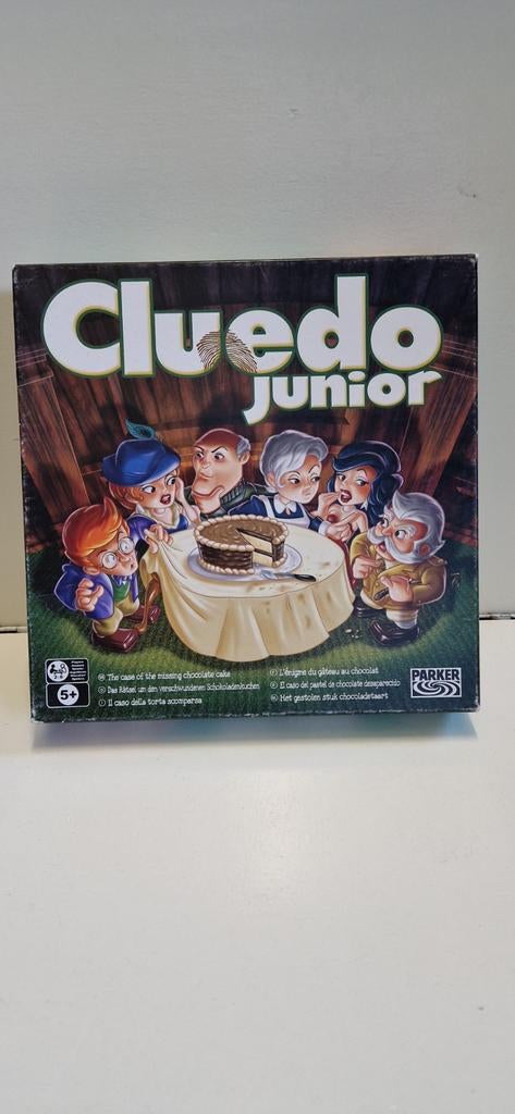 Cluedo Junior, Hobby en Vrije tijd, Gezelschapsspellen | Bordspellen, Ophalen of Verzenden, Gebruikt, Parker