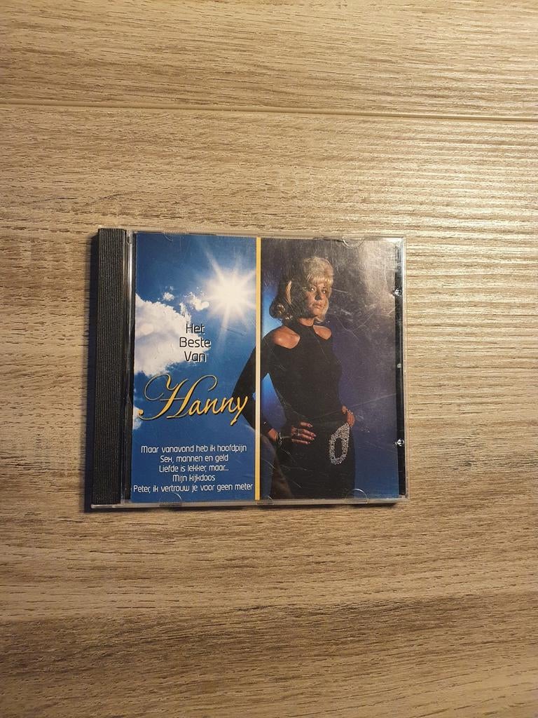 Cd hanny, Ophalen of Verzenden, Zo goed als nieuw, Levenslied of Smartlap