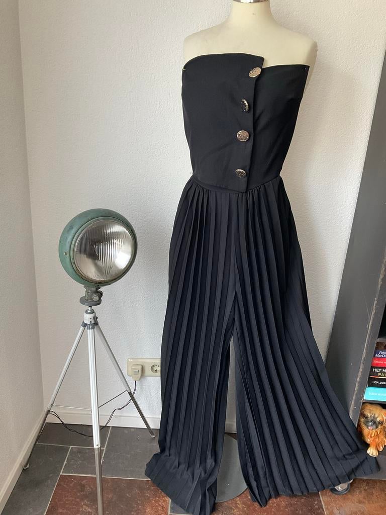 Amalfi, steel de show met deze elegante leuke jumpsuit 38, Ophalen of Verzenden, Nieuw, Maat 38/40 (M), Zwart