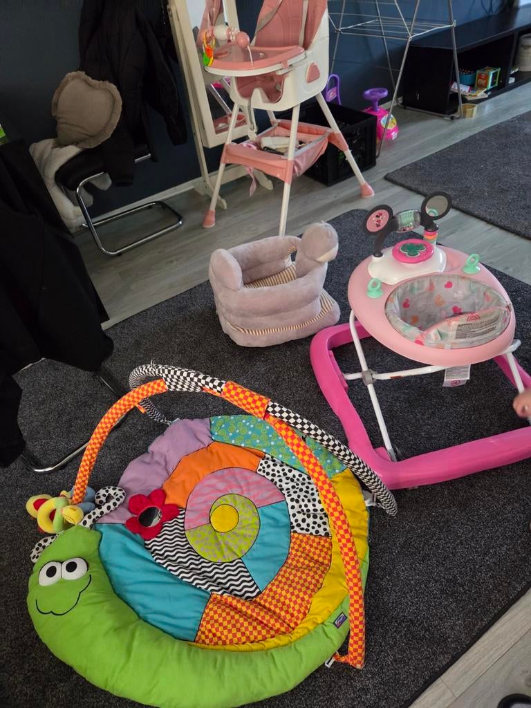 Loopstoel/ babyspullen, Ophalen of Verzenden, Zo goed als nieuw