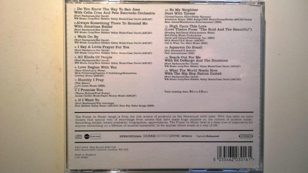 Dionne Warwick - Divine, Ophalen of Verzenden, 1980 - 1989, Zo goed als nieuw, Soul of Nu Soul