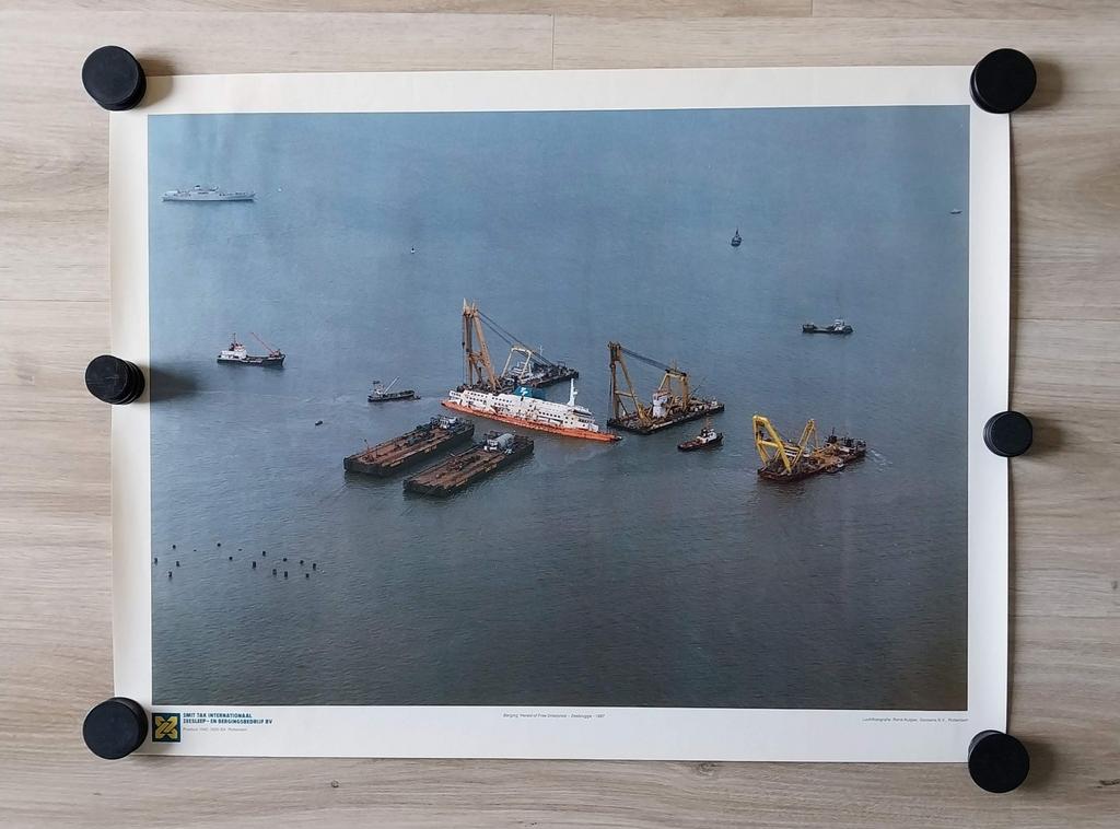 2 Posters Smit Internationale., Verzamelen, Posters, A1 t/m A3, Ophalen of Verzenden