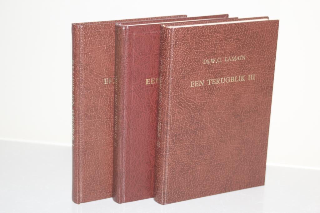 Ds. W.C. Lamain - Een terugblik, drie delen, Boeken, Ophalen of Verzenden, Gelezen, Christendom | Protestants