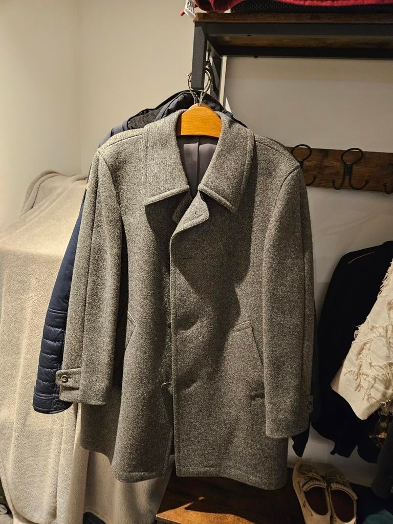 Overjas heren wol, Ophalen