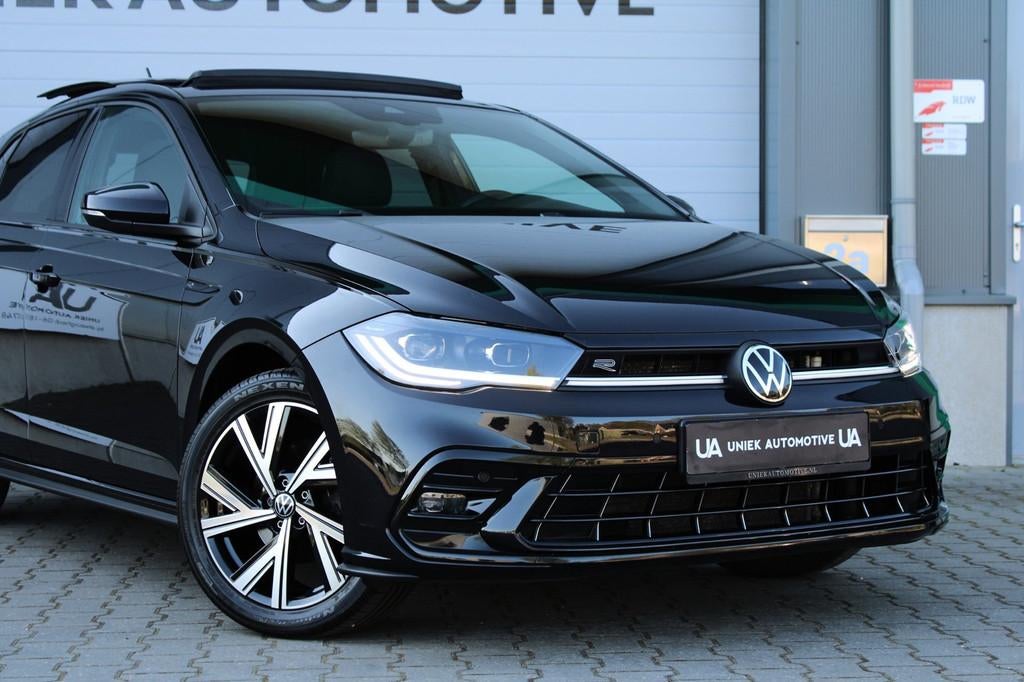 Volkswagen Polo 1.0 TSI DSG 110PK HIGHLINE BUSINESS R | 3XR-, Stof, Gebruikt, Zwart, Bedrijf