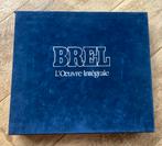14 LP's Jacques Brel in verzamelband, Ophalen of Verzenden, 1960 tot 1980, Gebruikt, 12 inch