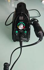 Manicure/pedicure nagelfrees met 1 frees  weinig gebruikt, Ophalen of Verzenden, Zo goed als nieuw, Wit, Handen en Nagels