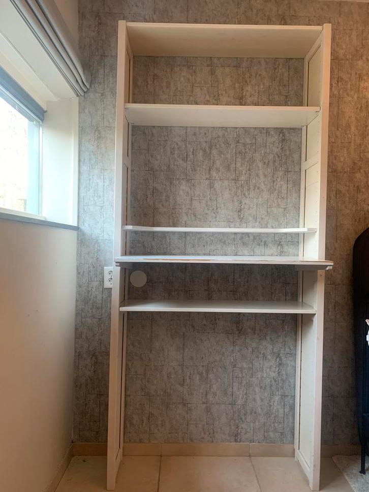Lundia kast, met bureau, Huis en Inrichting, Kasten | Stellingkasten, Gebruikt, Ophalen