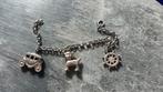 bedelarmband zilver- vintage- diverse zilveren bedels, Ophalen of Verzenden, Zilver