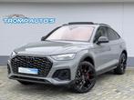 Audi Q5 Sportback 55 TFSI e S edition|PANO|ACC|T.HAAK|LEER|B, Auto's, Automaat, Gebruikt, Zwart, 4 cilinders