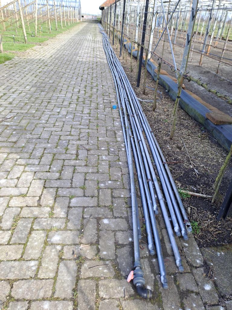 pvc beregeningsbuizen, Ophalen, Gebruikt, Pvc, 6 meter of meer