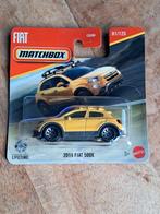 Matchbox 2016 Fiat 500X geel nieuw in verpakking, Ophalen of Verzenden, Nieuw, Auto