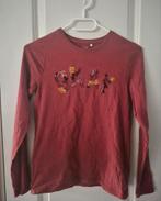 Name it longsleeve okay bruin pailletten shirt lange mouwen, Meisje, Ophalen of Verzenden, Zo goed als nieuw, Shirt of Longsleeve