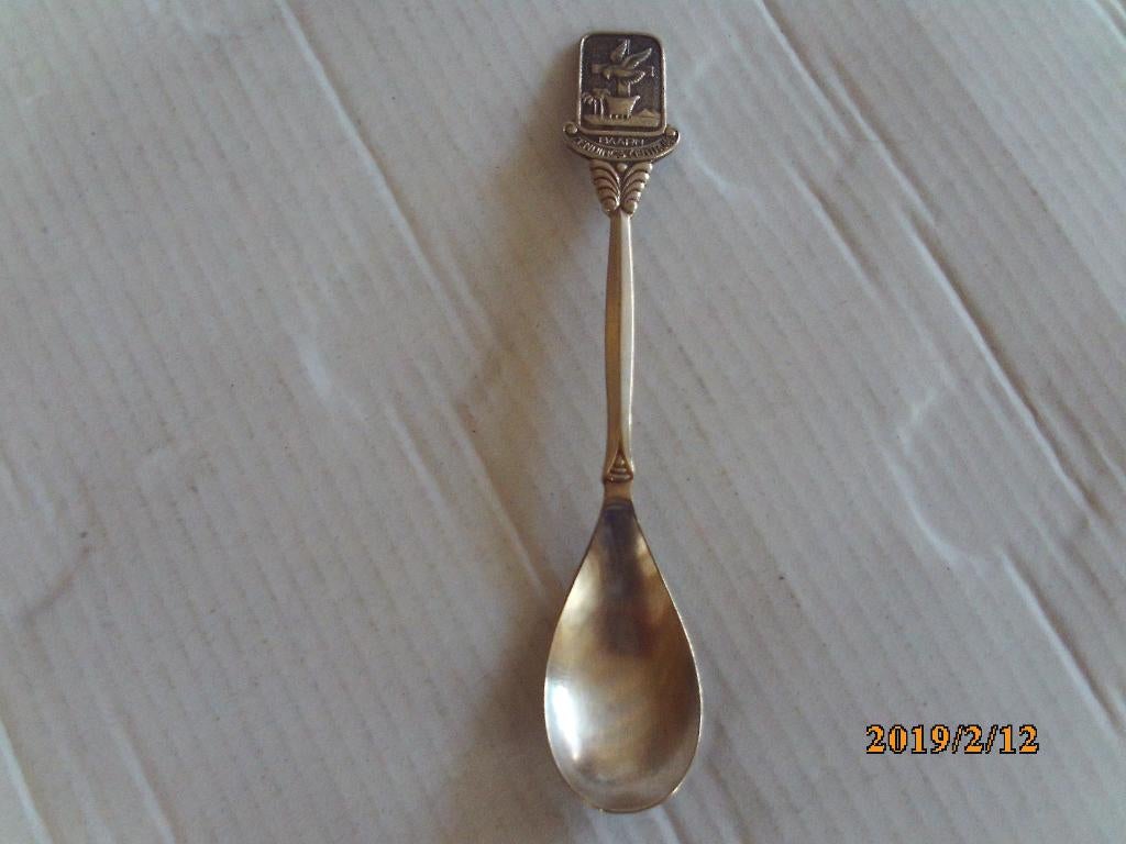 lepeltje zendings centrum baarn, Ophalen of Verzenden, Gebruikt, Rvs of Chroom